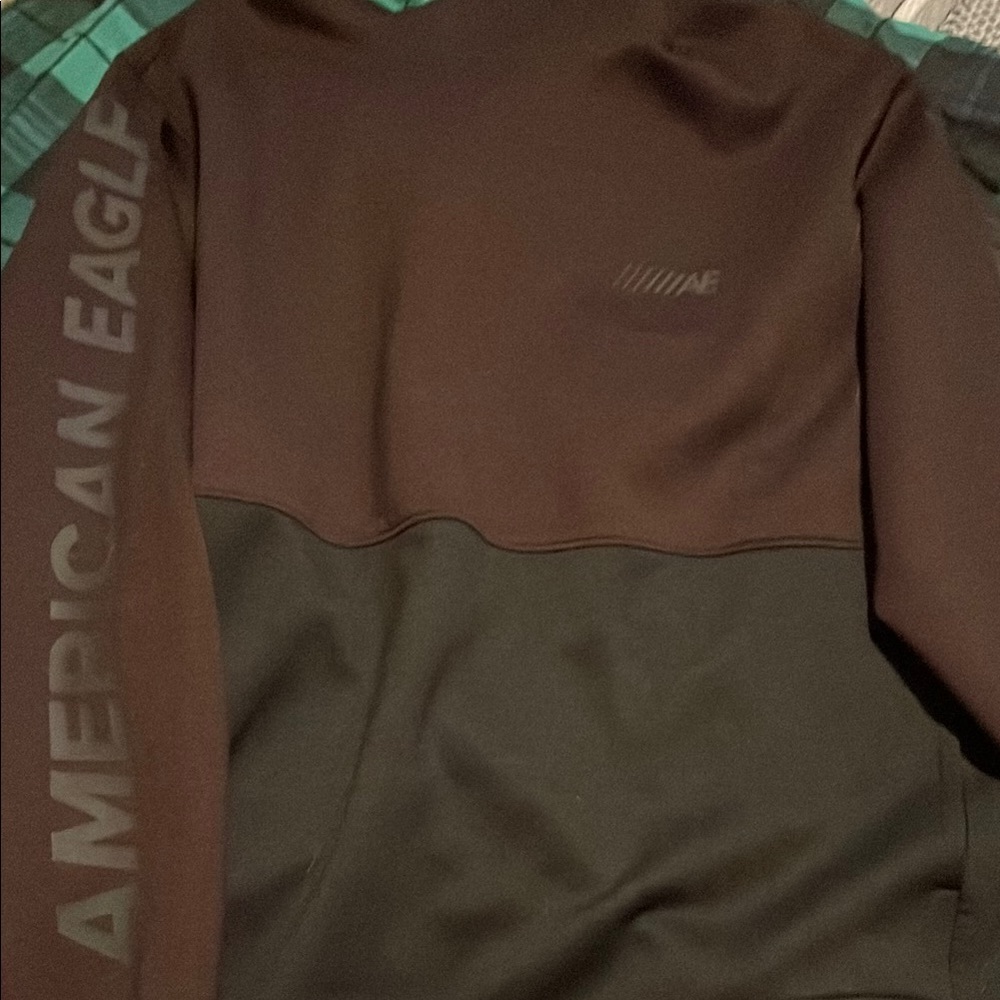 American Eagle Outfitters Brown Crewneck Sweater